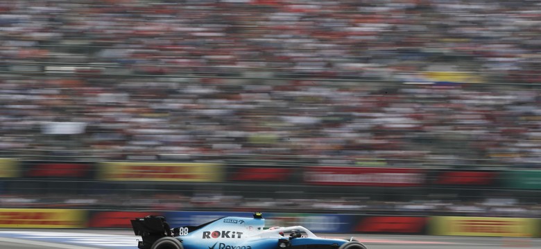 Kubica ostatni w Grand Prix Meksyku. Najszybszy był Hamilton