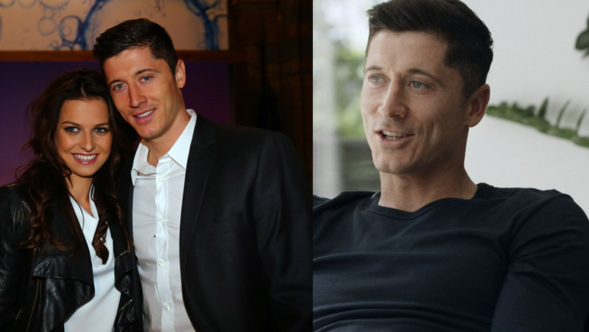 Robert Lewandowski w dokumencie "Lewandowski – Nieznany", Ania i Robert Lewandowscy na początku związku