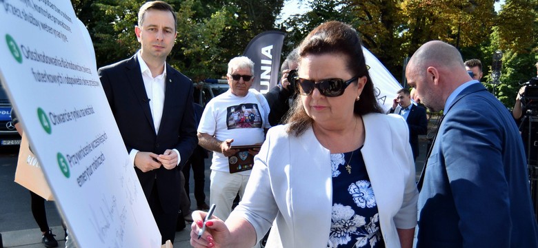 Renata Beger: Niech Pan Bóg broni cały świat od takich osób, jak pani Spurek