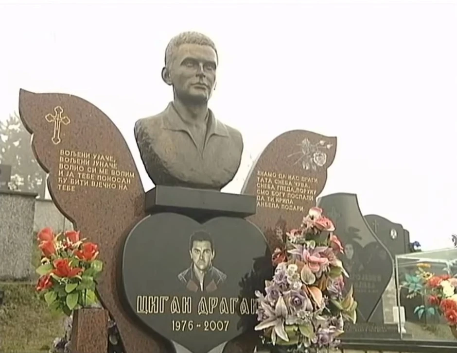 Spomenik Draganu Ciganu u rodnom mestu