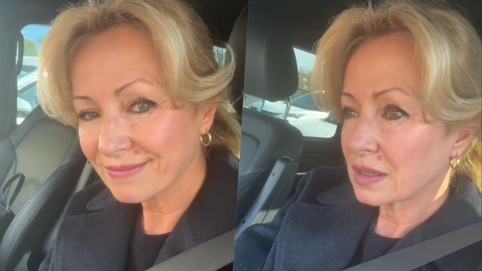 Kateřine Brožovej rozbili v noci auto. 