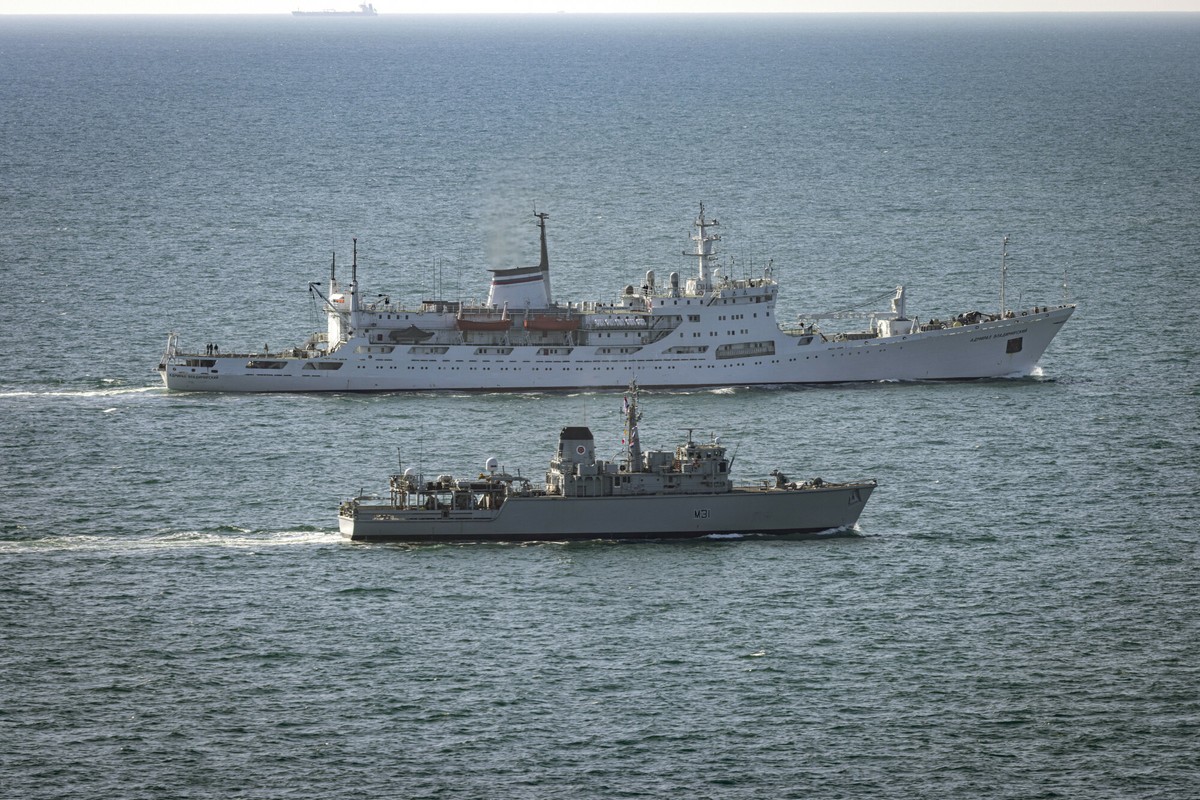 Rosyjskie statki pod lupą. Podejrzenia o szpiegowanie dronami nad Morzem Północnym