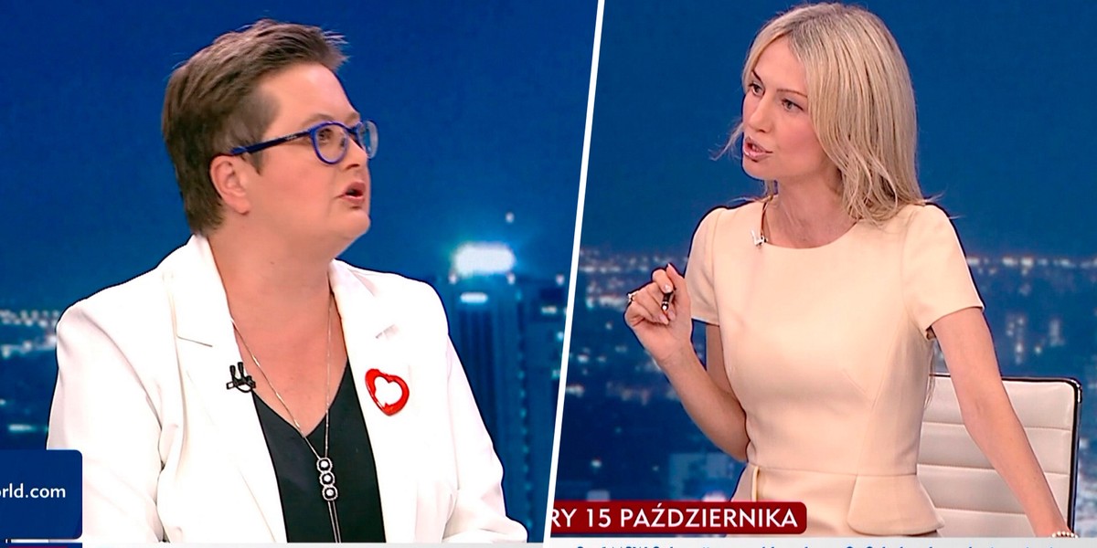 Awantura w TVP Info. Ogórek puściły nerwy: "To jest program pani hańby!".