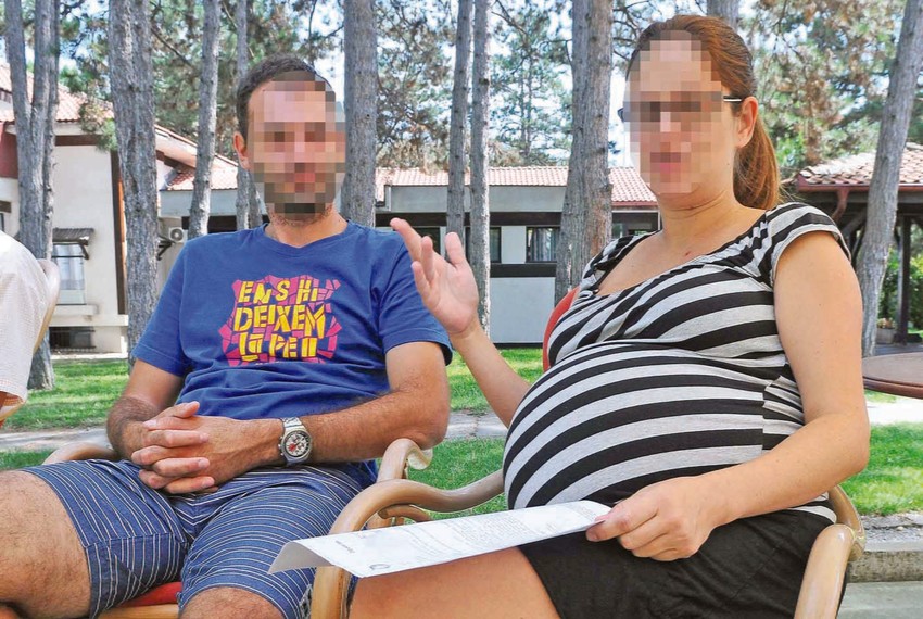 Zahvalnost lekarima u Beogradu: Ana A. sa suprugom