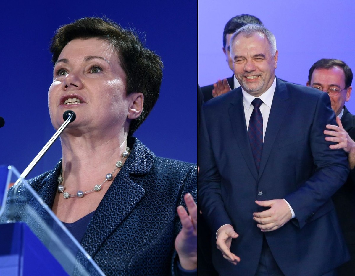 Hanna Gronkiewicz-Waltz, Jacek Sasin