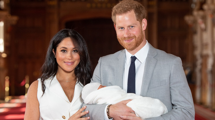 Meghan és Harry fia, Archie tavaly májusban született egy londoni magánkórházban, az első fotók az egész világot bejárták. /Fotó: Getty Images