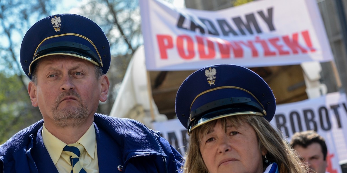 Listonosze w kraju protestowali 8 kwietnia br. Żądają podwyżek wynagrodzeń