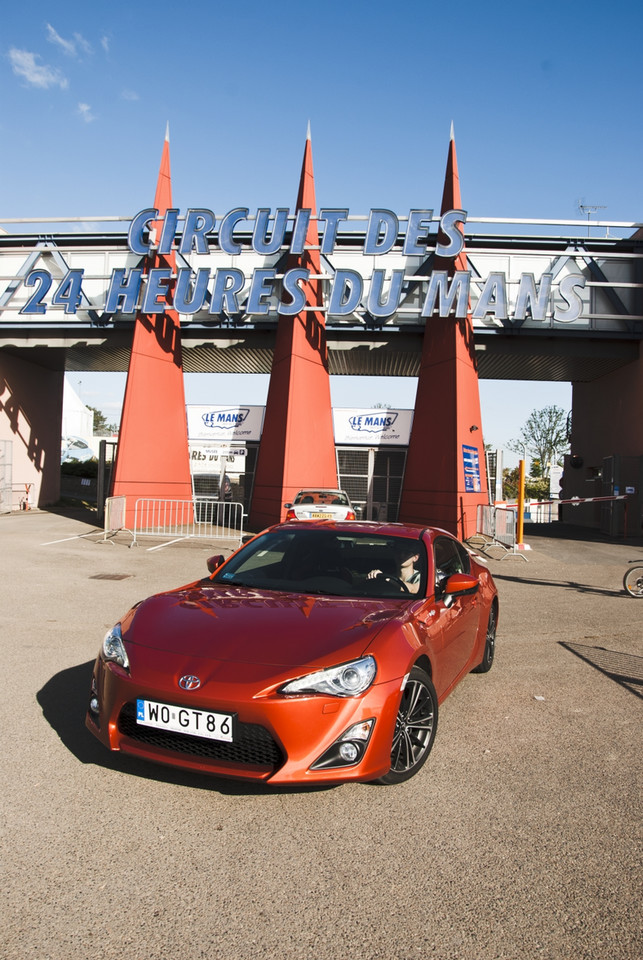 Wyprawa do Le Mans Toyotą GT86