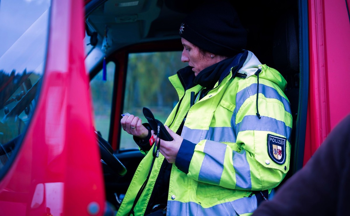 Niemiecka policja zatrzymała rekordowo przeładowaną ciężarówkę