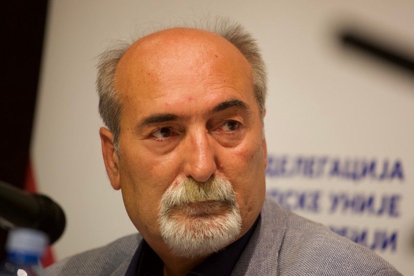 Milan Ćulibrk, glavni i odgovorni urednik nedeljnika "NIN"