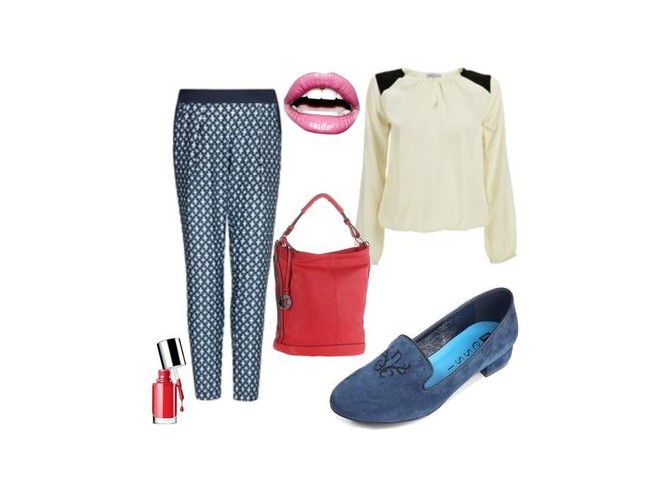 Z czym nosić slippersy - STYLIZACJE na wiosnę 2014