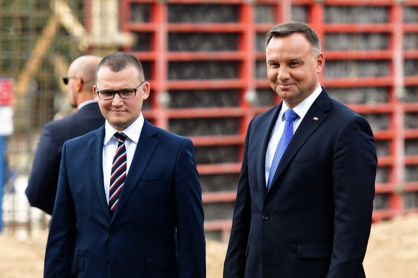 Paweł Szefernaker i Andrzej Duda