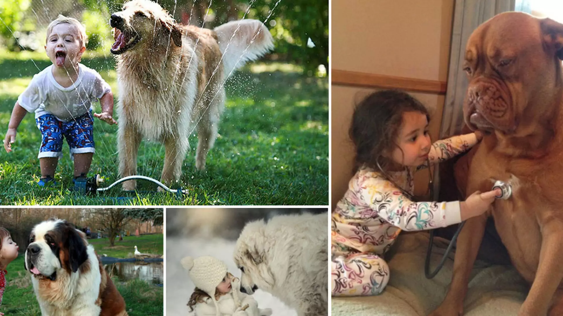 30 zdjęć, które pokazują, że każde dziecko potrzebuje w swoim życiu psa