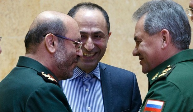 Hosein Degan i Sergej Šojgu Reuters