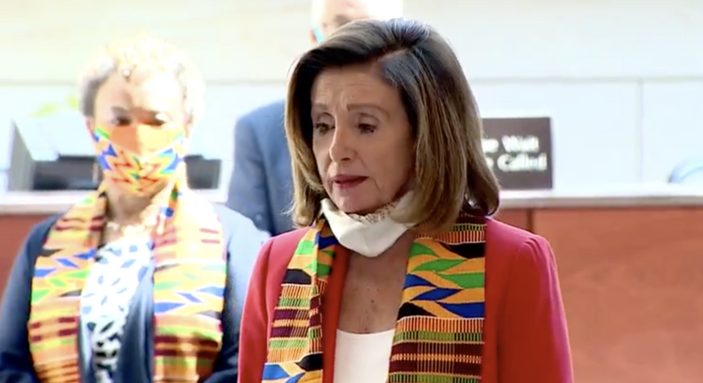 Ghana To The World: Democrats observe George Floyd’s memorial with Kente