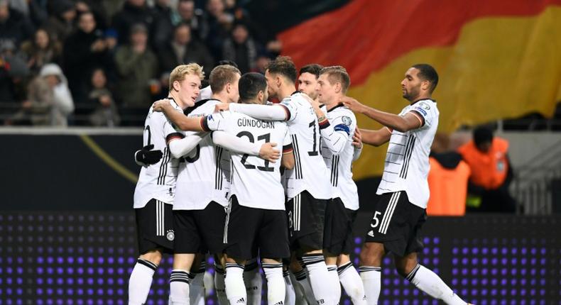 Germany's last home international was a Euro 2020 qualifier against Northern Ireland in Frankfurt on November 19.