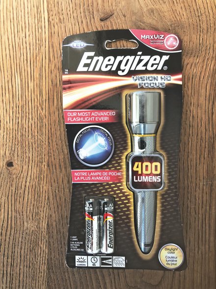 Test latarek LED: Energizer Vision HD Focus