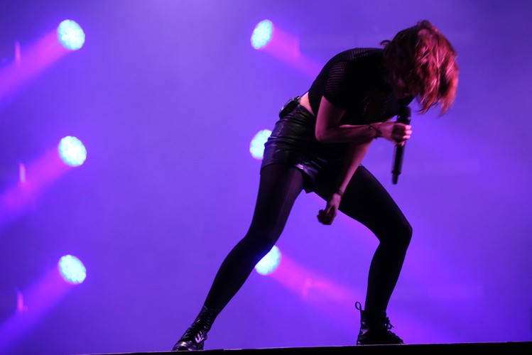 CHVRCHES na Open'er 2016 / fot. Joanna Combik