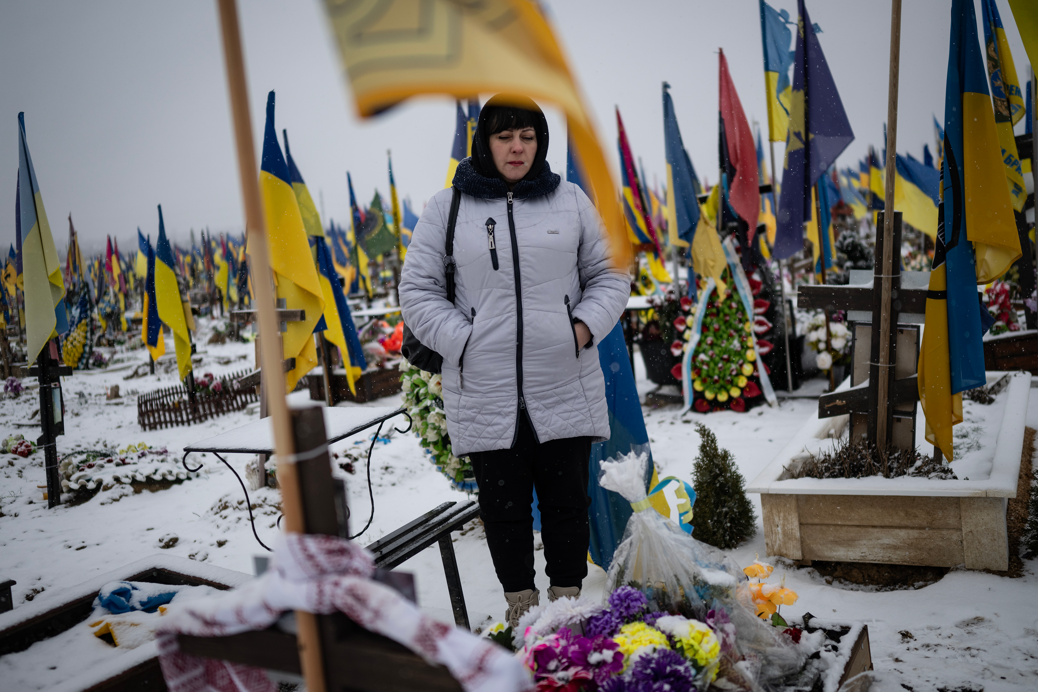 55.000 Tote meldet Ukraine offiziell - Schätzungen gehen von viel mehr aus