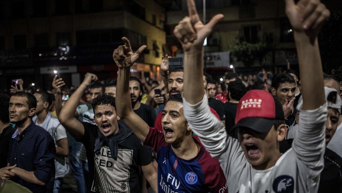 Anti-government protest in Cairo