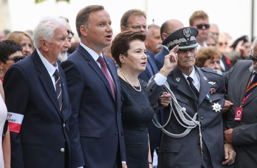 Zgrzyt na obchodach. Prezydent wysłuchał gorzkiej krytyki ze strony powstańca