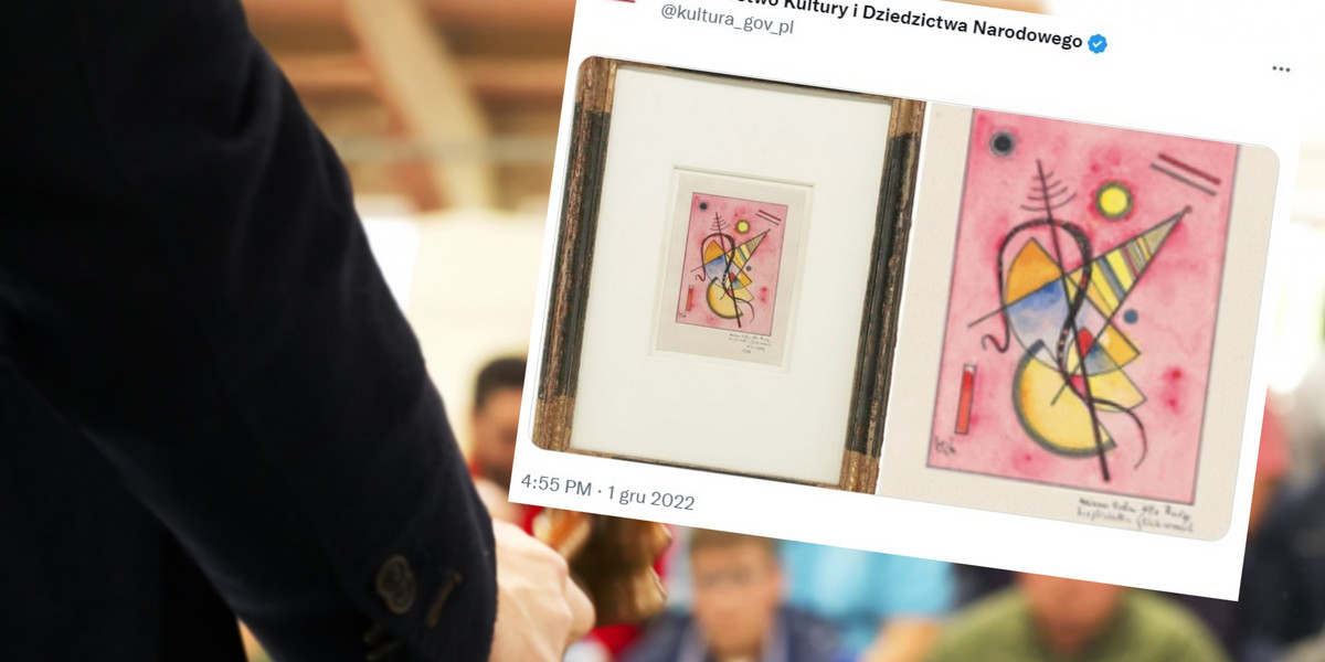Obraz Kandinskiego został sprzedany na aukcji w Berlinie.