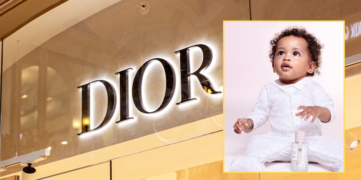 Dior wypuścił nową linię pielęgnacji dla dzieci (screenshot: instagram.com/dior)