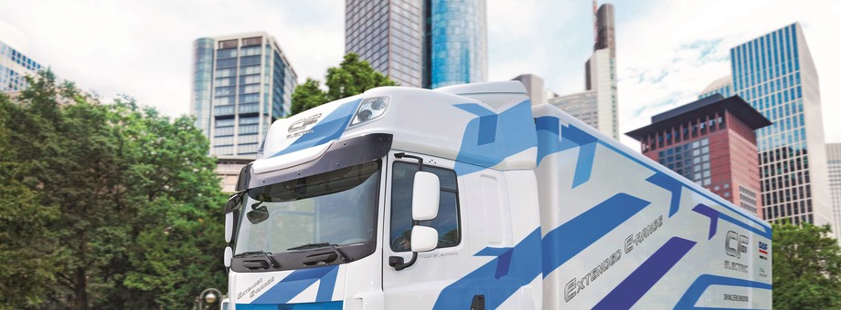  Zasięg drugiej generacji ciężarówek DAF CF Electric wzrósł dwukrotnie – ze 100 do ponad 200 km