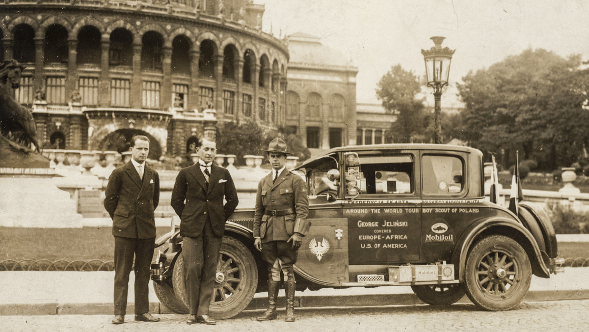 Jerzy Jeliński - ekspedycja pierwszego Polaka automobilem dookoła świata