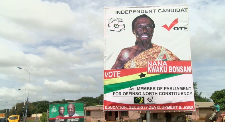 Kwaku Bonsam contesting Offinso North parliamentary seat as independent candidate