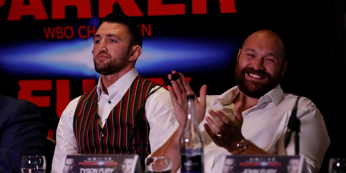 Hughie Fury Tyson Fury