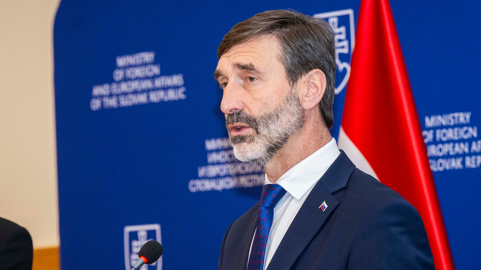 Minister zahraničných vecí a európskych záležitostí SR Juraj Blanár.