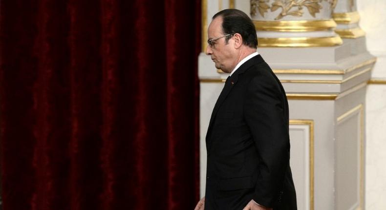 French President Francois Hollande leaves office as one of the country's least popular leaders