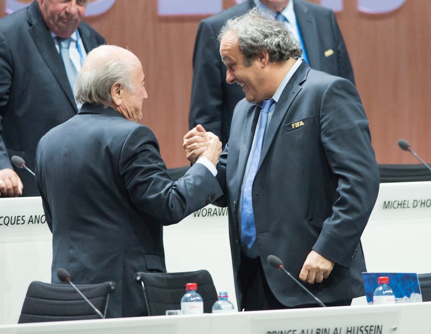 Platini groził Blatterowi więzieniem!