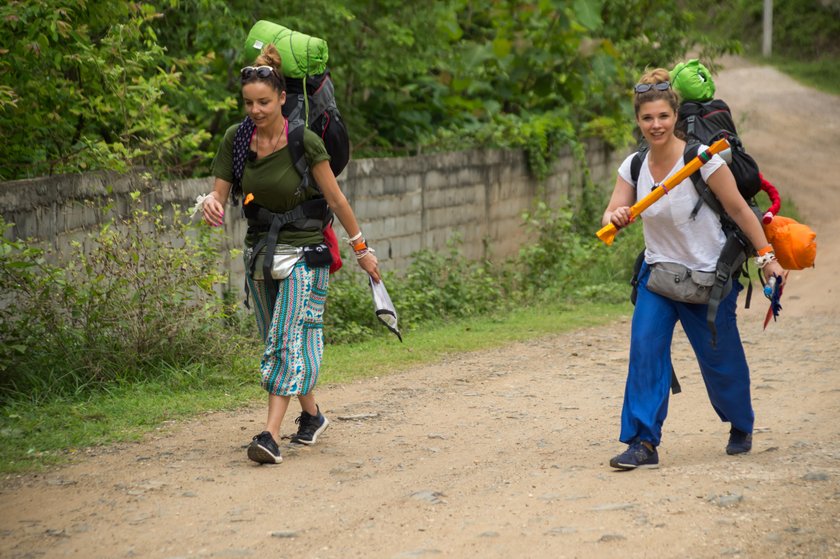 Agnieszka Włodarczyk i Maria Konarowska w Azji