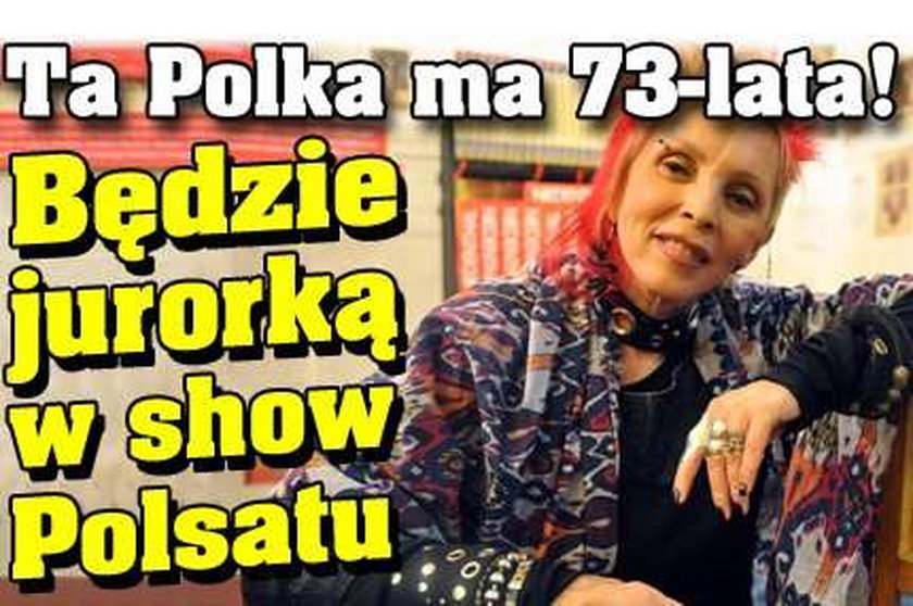 Ta Polka ma 73-lata! Będzie jurorką w show Polsatu