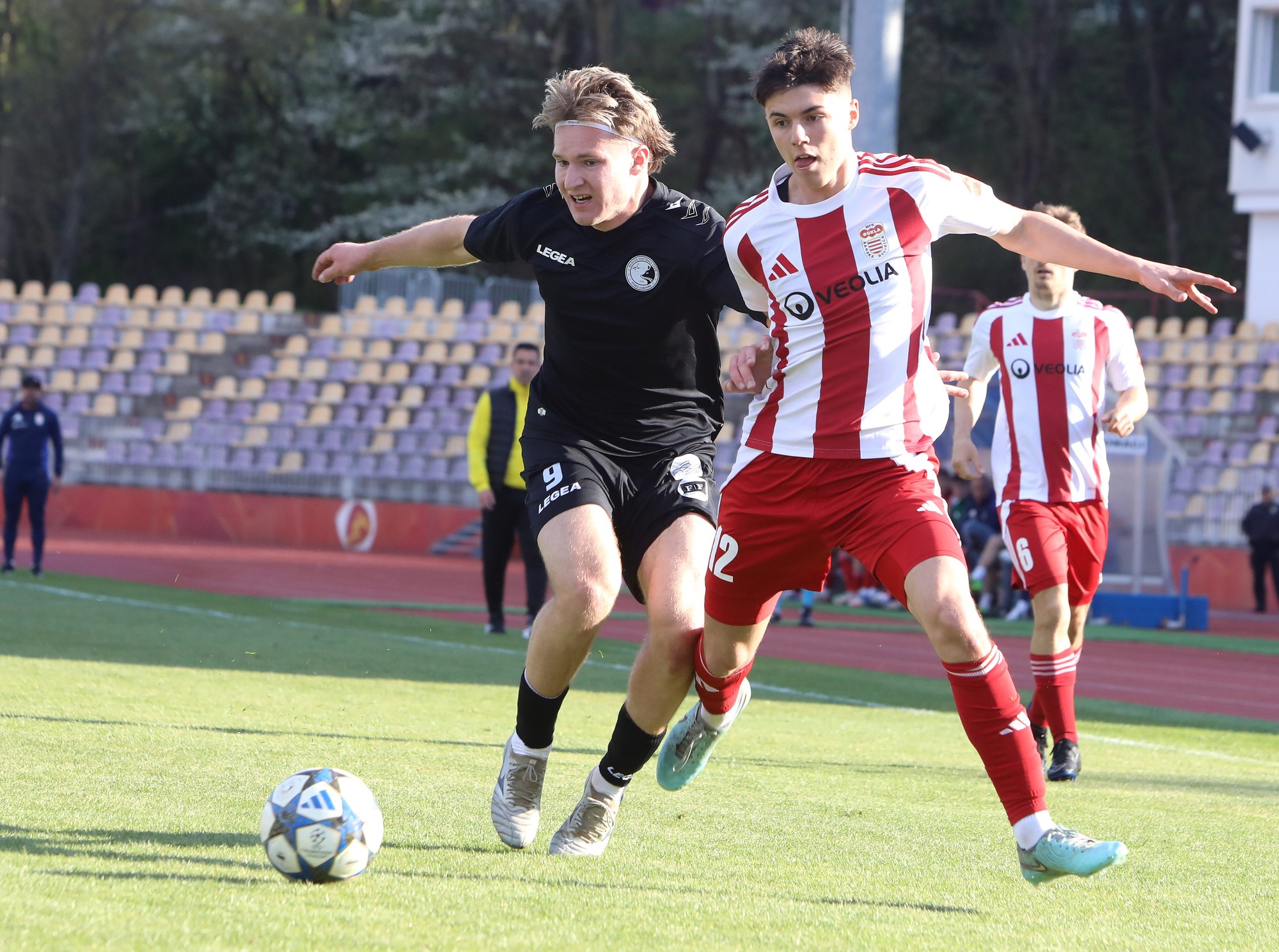 Zľava Samuel Mašlej (Stará Ľubovňa) a Adrián Siviček (Banská Bystrica). 