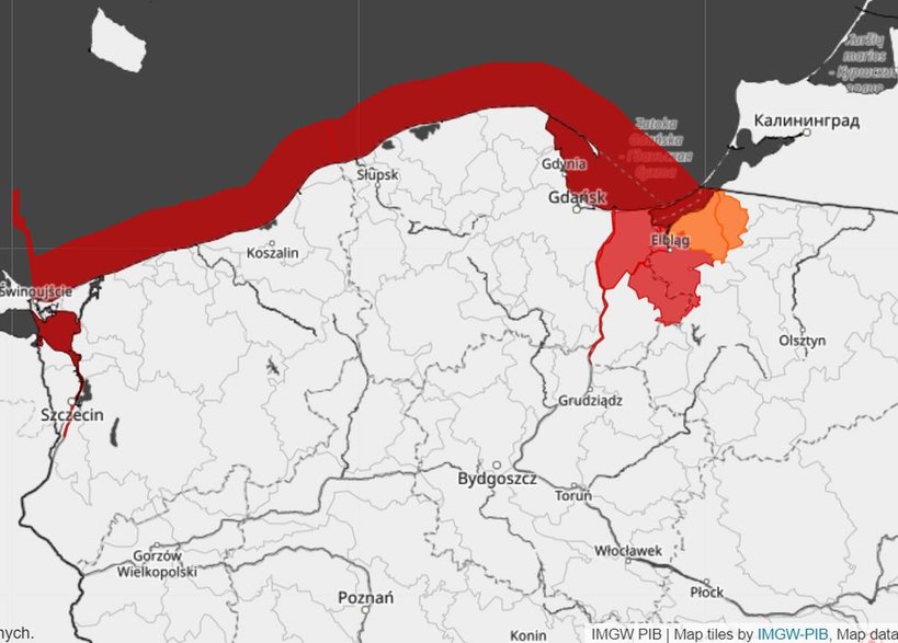 Ostrzeżenia IMGW