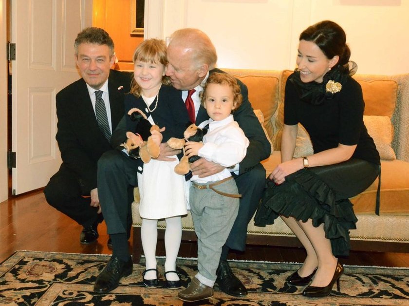 Ryszard Schnepf i Joe Biden