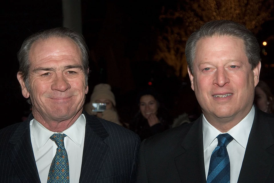 Gwiazdy, które mieszkały razem: Tommy Lee Jones i Al Gore