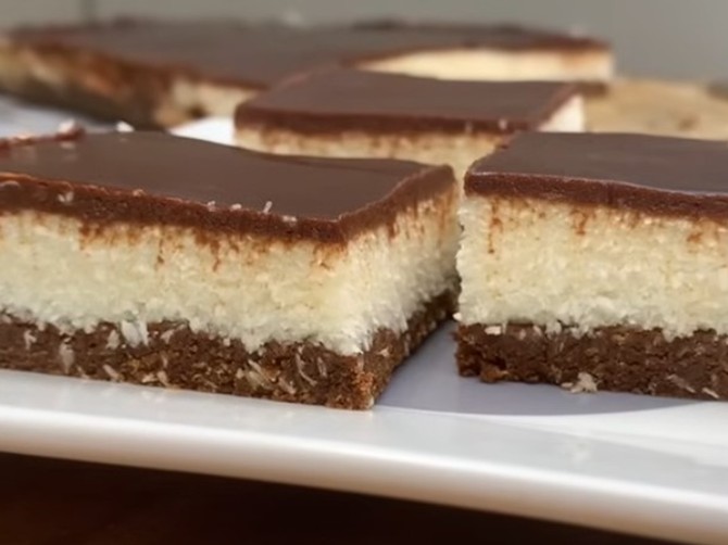 Ledene kocke sa kokosom