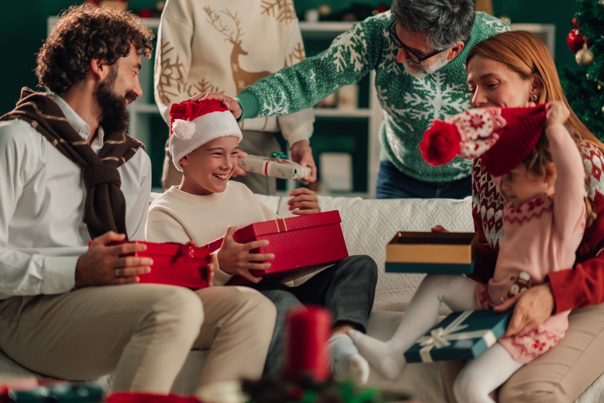 prezent prezenty Święta Bożego Narodzenia Wigilia rodzina