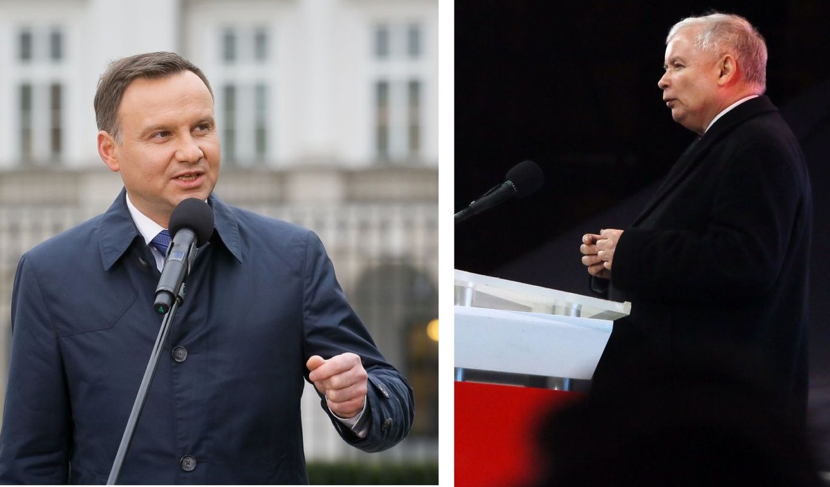 Andrzej Duda i Jarosław Kaczczyński