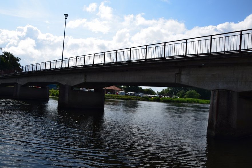 Spotkanie w sprawie mostu na rzece Redze w Mrzeżynie. Foto: Gmina Trzebiatów