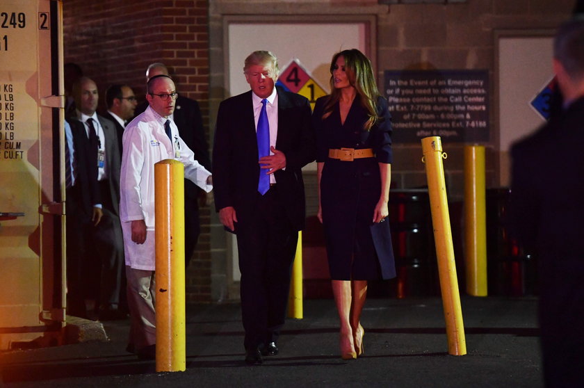 Trump odwiedził rannego kongresmana w szpitalu