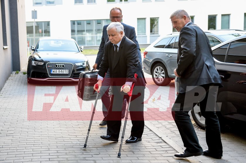 Jarosław Kaczyński napisał w szpitalu list. Jego treść odczytano w Białej Podlaskiej 