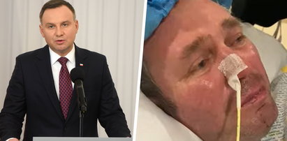 Lekarze przestali karmić Polaka. Andrzej Duda kazał się tym zająć