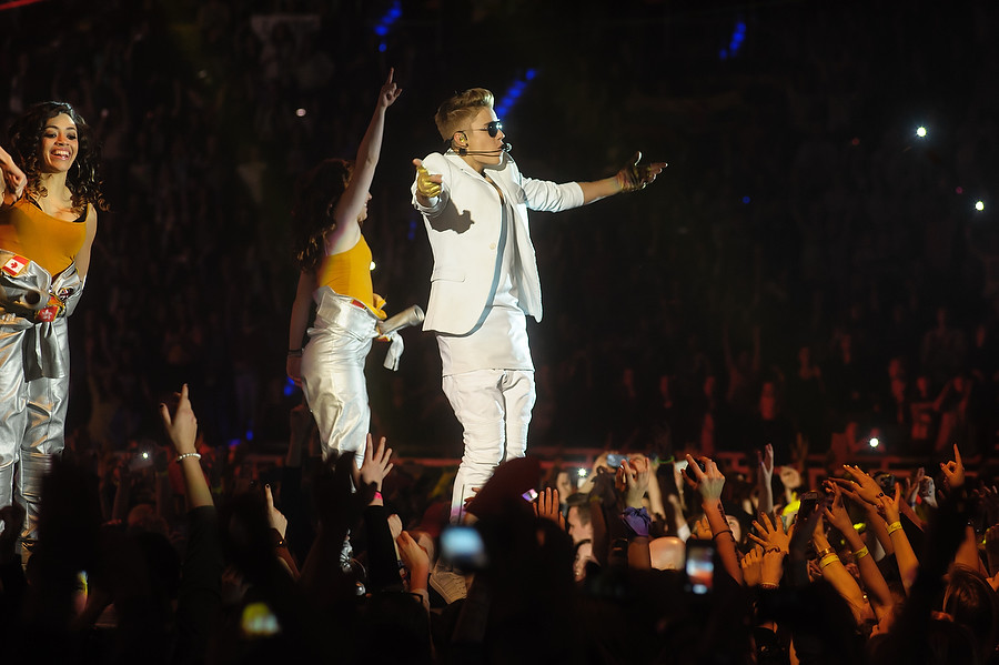 Justin Bieber koncert w Polsce [Łódź, Atlas Arena] (fot. Darek Kawka / Onet)