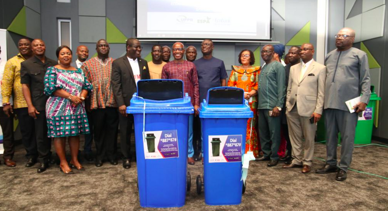 1 million waste bin project launched in Accra