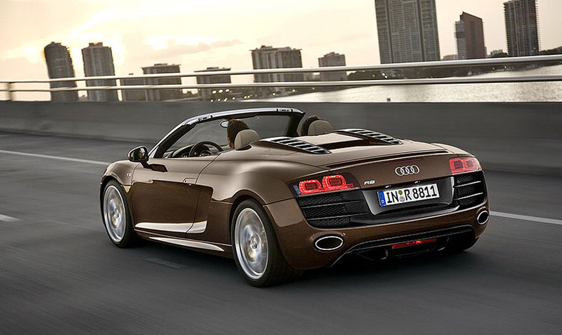 Audi R8 Spyder – drogi i szybki